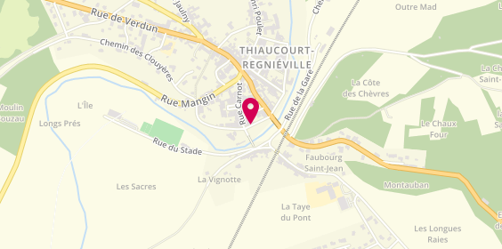 Plan de Giphar, 8 Rue des Promenades, 54470 Thiaucourt-Regniéville
