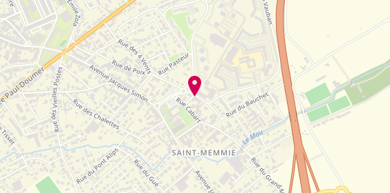 Plan de Pharmacie de l'Hotel de Ville, 34 Rue de Poix, 51470 Saint-Memmie