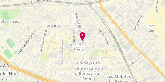 Plan de Pharmacie Nouvelle d'Epinay, 65 Avenue de la Marne, 93800 Épinay-sur-Seine