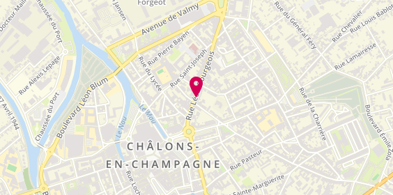 Plan de Langiny, 20 Rue Léon Bourgeois, 51000 Châlons-en-Champagne