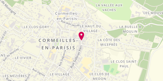 Plan de Pharmacie de l'Église, 106 Rue Gabriel Péri, 95240 Cormeilles-en-Parisis