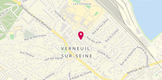 Plan de Pharmacie Cuco, 84 Grande Rue, 78480 Verneuil-sur-Seine