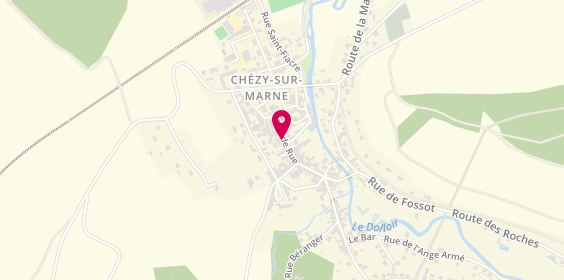 Plan de Pharmacie de Chézy Sur Marne, 10 Grande Rue, 02570 Chézy-sur-Marne