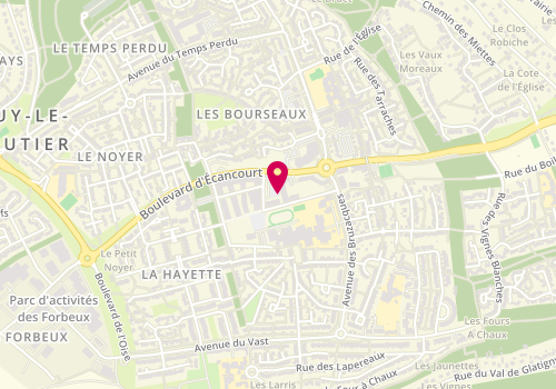 Plan de Pharmacie du Bien Etre, 10 Place Bien-Être, 95280 Jouy-le-Moutier