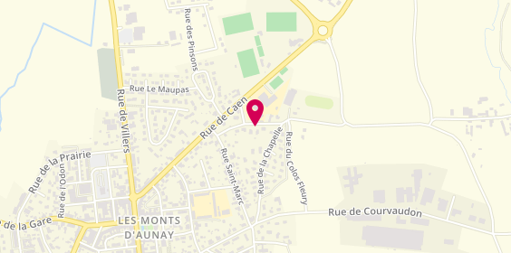 Plan de Pharmacie Dallemagne Joret, Aunay Sur Odon
4 Rue d'Harcourt, 14260 Les Monts d'Aunay