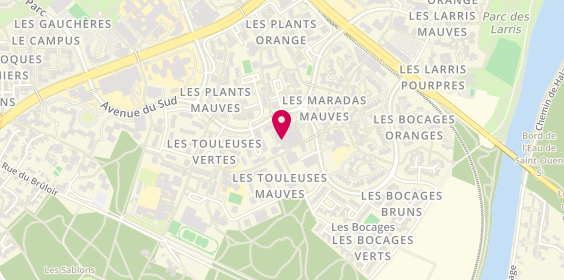 Plan de Pharma Reference, 14 Place des Touleuses, 95000 Cergy