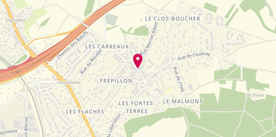Plan de Pharmacie de Frépillon, 14 Grande Rue, 95740 Frépillon