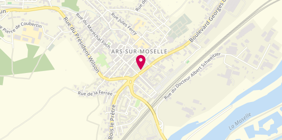 Plan de Pharmacie de la République, 9 Place de la République, 57130 Ars-sur-Moselle