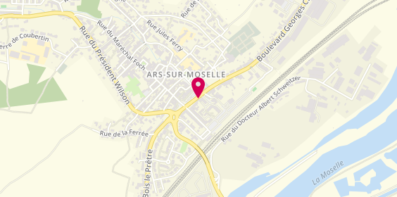 Plan de Pharmacie des Arches, 3 Place de la Republique, 57130 Ars-sur-Moselle