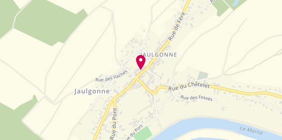 Plan de Pharmacie de Jaulgonne, 9 Rue de Fère, 02850 Jaulgonne