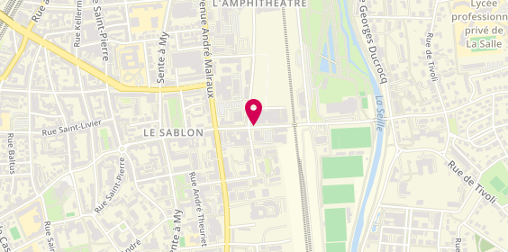 Plan de Pharmacie Lothaire, 36 Rue Lothaire, 57000 Metz