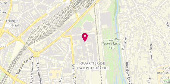 Plan de Pharmacie des Muses, 9 Rue des Messageries, 57000 Metz