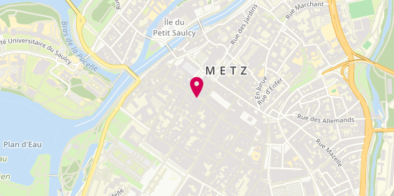 Plan de Univers Pharmacie, 8 Rue du Palais, 57000 Metz