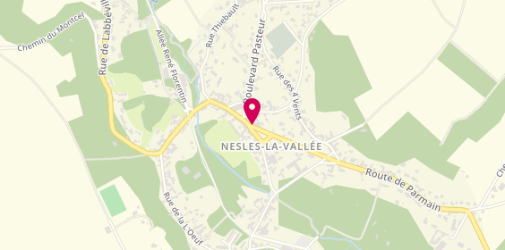 Plan de Pharmacie de Nesles, 23 Rue P Pilon, 95690 Nesles-la-Vallée