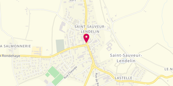 Plan de Pharmacie Saint Sauveuraise, 1 Rue Général Bradley, 50490 Saint-Sauveur-Villages
