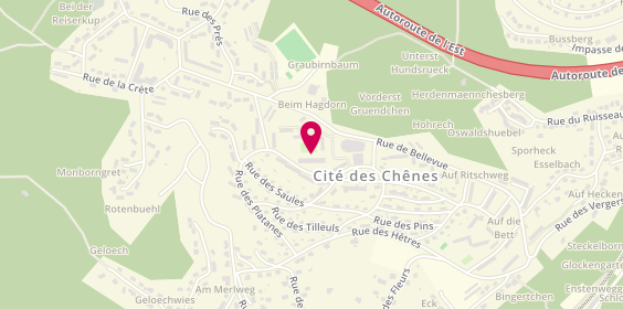 Plan de Pharmacie Baudouin, Cite la Chapelle
Centre Commercial, 57470 Hombourg-Haut