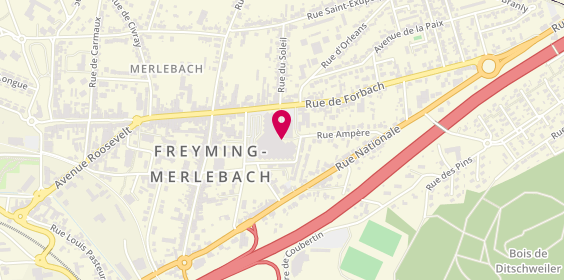 Plan de Pharm Upp, Place de la Liberation, 57800 Freyming-Merlebach