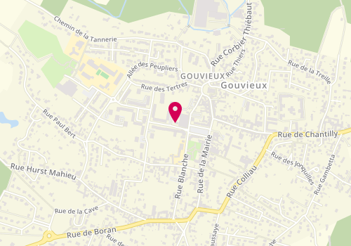 Plan de Pharmacorp, 2 Bis avenue des Courtils, 60270 Gouvieux
