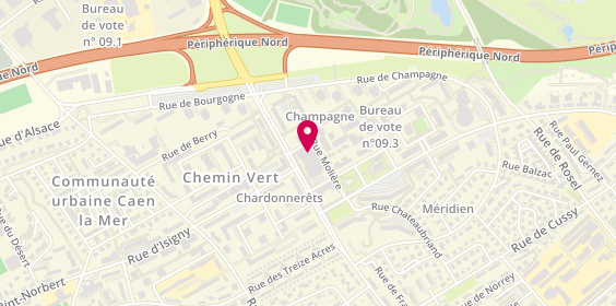 Plan de Pharmacie 2000, Centre Commercial Moliere
Rue du Chemin Vert, 14000 Caen