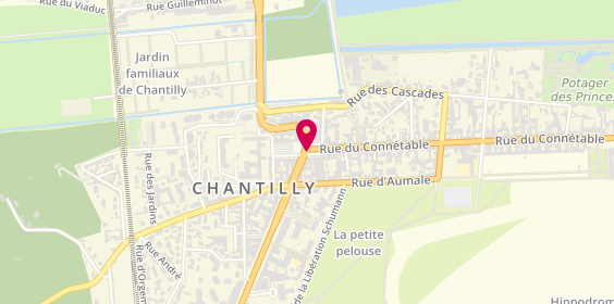 Plan de Pharmacie de Paris, 14 Rue de Paris, 60500 Chantilly