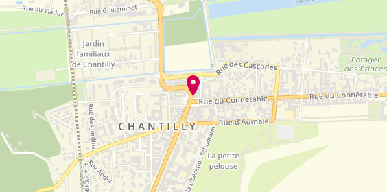 Plan de Pharmacie du Marché, 4 place Omer Vallon, 60500 Chantilly