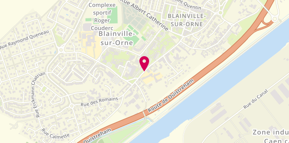 Plan de Pharmacie Colbert, 20 Rue General Leclerc, 14550 Blainville-sur-Orne