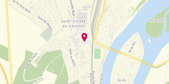 Plan de Pharmacie Houisse David, 4 Rue Grande, 27430 Saint-Pierre-du-Vauvray