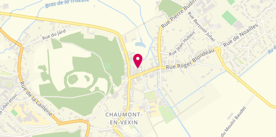 Plan de Pharmacie Ramier, 3 Passage Troesne, 60240 Chaumont-en-Vexin
