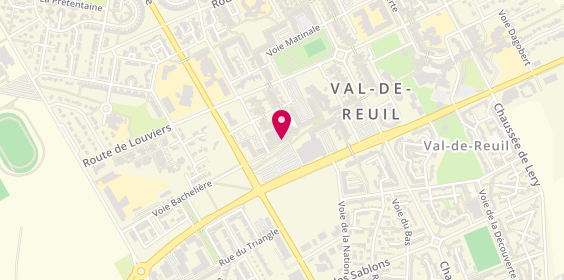 Plan de Pharmacie Bahu, Centre Commercial Vivaldi
Place des 4 Saisons, 27100 Val-de-Reuil