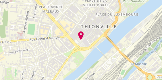 Plan de Pharmacie du Soleil, 47 Rue de Paris, 57100 Thionville