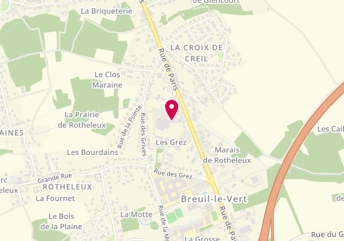 Plan de Giropharm, 32 Rue des Grives, 60600 Breuil-le-Vert