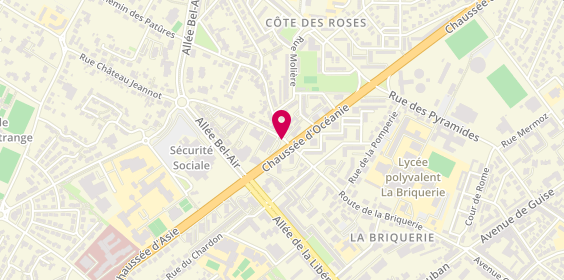 Plan de Pharmacie de l'Oceanie, 1 Rue Château Jeannot, 57100 Thionville