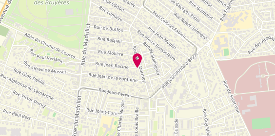 Plan de Pharmacie du Parc, 59 Rue Racine, 76800 Saint-Étienne-du-Rouvray