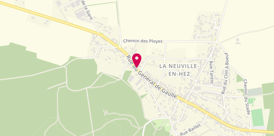 Plan de Pharmacie du Pays de Hez, 126 Rue du General de Gaulle, 60510 La Neuville-en-Hez
