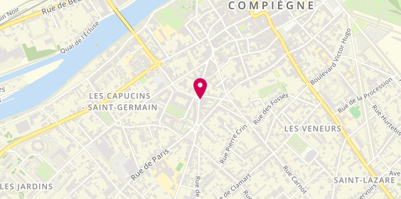 Plan de Aprium Pharmacie, 47 Bis Rue de Paris, 60200 Compiègne