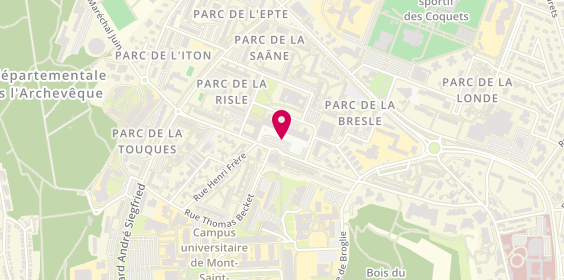 Plan de Pharmacie de la Place Colbert, Pharmacie Place Colbert
36 Place Colbert, 76130 Mont-Saint-Aignan