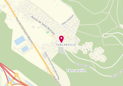 Plan de Pharmacie de Tancarville, 1 Route Saint Romain, 76430 Tancarville