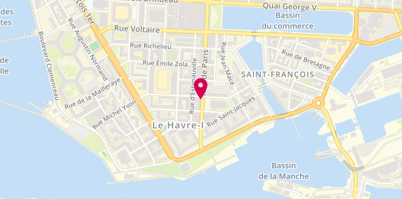 Plan de Pharmacie Notre Dame, 69 Rue de Paris, 76600 Le Havre