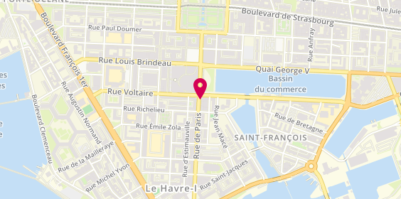 Plan de Pharmacie de Paris, 162 Rue de Paris, 76600 Le Havre