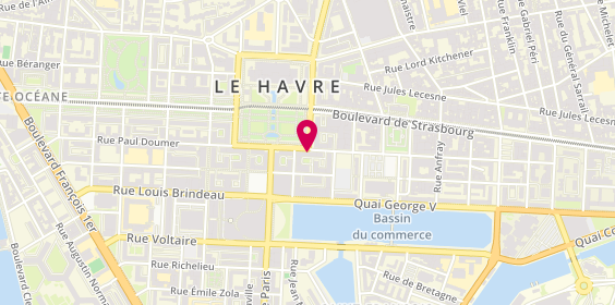 Plan de Doctipharma, 26 place de l'Hôtel de Ville, 76600 Le Havre