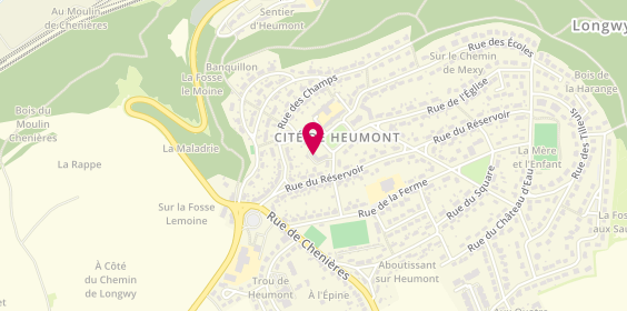 Plan de WILLEMIN Pierre, Heumont
16 Route de Chenières, 54430 Réhon