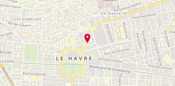 Plan de Pharmacie de l'Hôtel de Ville, 10 Avenue René Coty, 76600 Le Havre