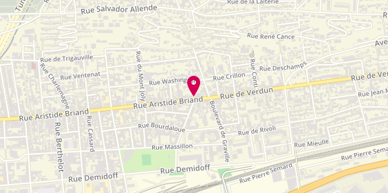 Plan de Pharmacie Montmorency, 403 Rue Aristide Briand, 76600 Le Havre