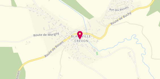 Plan de Pharmacie Beaugrand, 51 Route de Ry, 76116 Blainville-Crevon