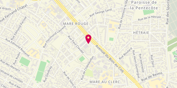 Plan de Pharmacie JOURNEL Xavier, 49/51 Rue H. Cayeux
Avenue du Bois au Coq
C.c. Mare Rouge, 76620 Le Havre