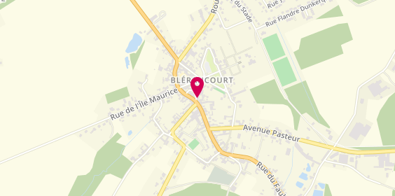 Plan de Pharmacie Bleuse, 8 Place de l'Hotel de Ville, 02300 Blérancourt