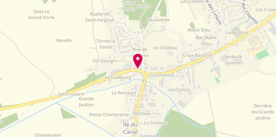 Plan de Pharmacie Isabelle ULPAT Guerlince, 4 Rue du Faubourg de Liesse, 08360 Château-Porcien