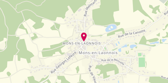 Plan de BETEMS Anne, 5 Place d'Aix en Provence, 02000 Mons-en-Laonnois