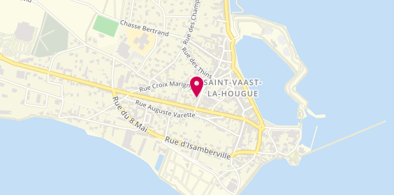 Plan de Pharmacie Vauban, 7 Rue de Choisy, 50550 Saint-Vaast-la-Hougue