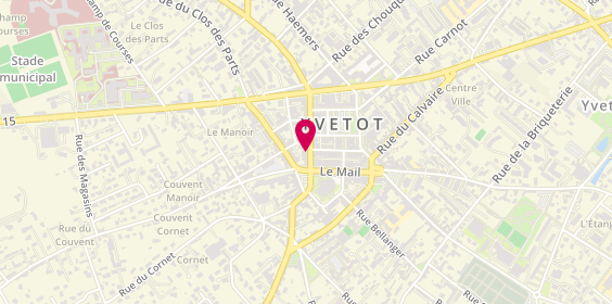 Plan de Giphar, 5 Rue des Victoires, 76190 Yvetot